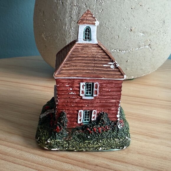 Set Of 3 American Dream Homes 1987 Posible Dreams LLC Miniature Houses - Picture 3 of 14